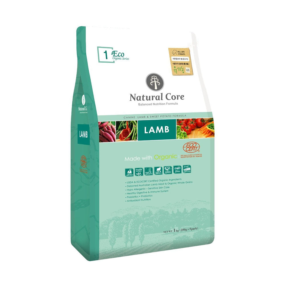 Natural Core Canine Eco Organic Series 1 Lamb Sweet Potato Formula 1
