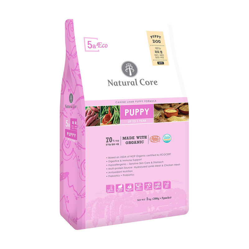 Natural Core Canine Eco Organic Series 5 Multi-Protein Puppy Formula 1kg