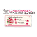 Natural Kitty Creamy Treats Superfood Blend - Tuna, Salmon & Cranberry 4x12g