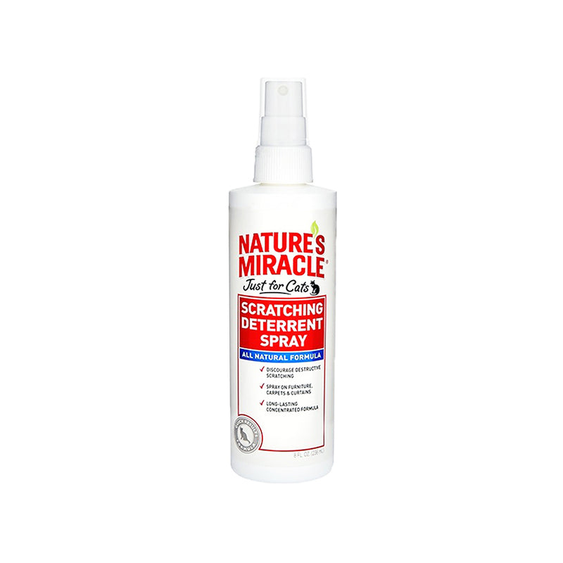 Nature's Miracle Cat Just For Cats Scratching Deterrent Spray 8oz