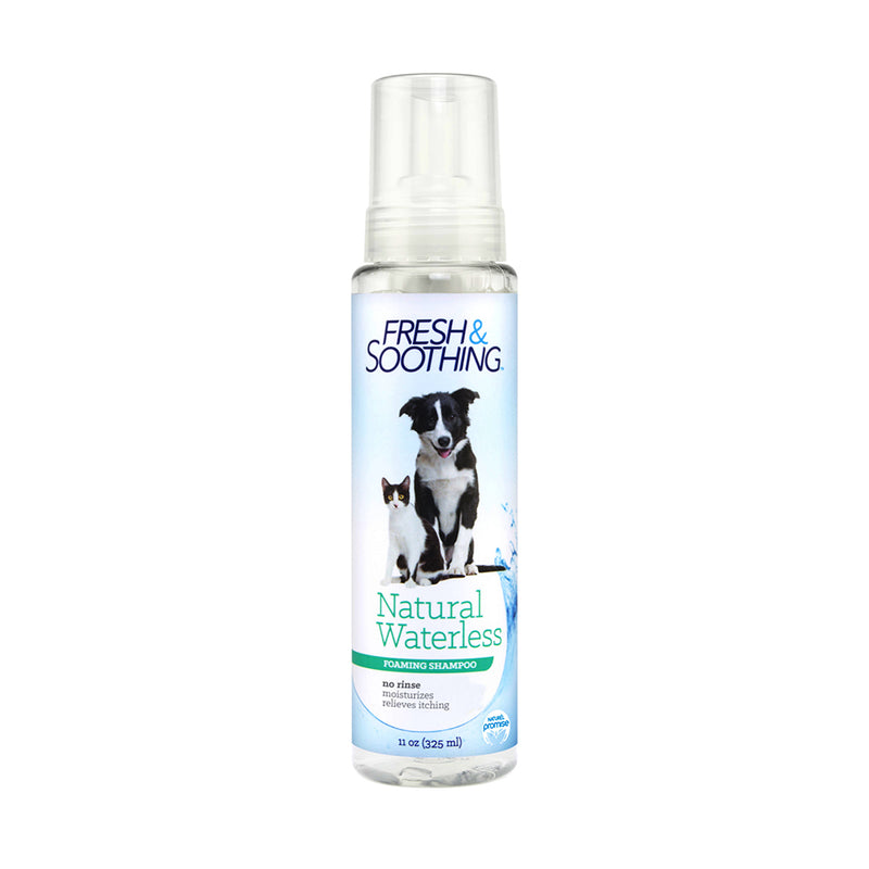 Naturel Promise Dogs & Cats Fresh & Soothing Waterless Foaming Shampoo 11oz