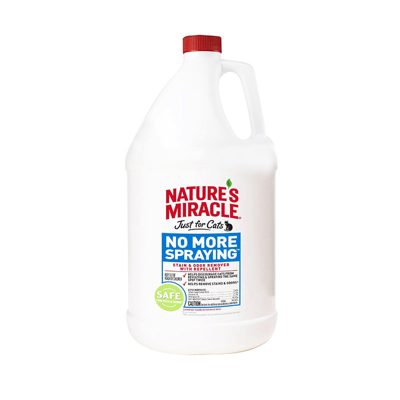 Nature's Miracle Cat Just for Cats No More Spraying Stain & Odor Remover with Repellent 1G