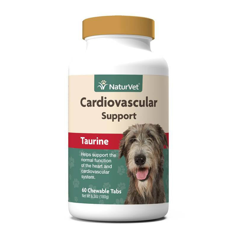 Naturvet Cardiovascular Support Taurine 60cts