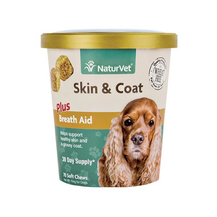 Naturvet Skin & Coat Plus Breath Aid 70sc