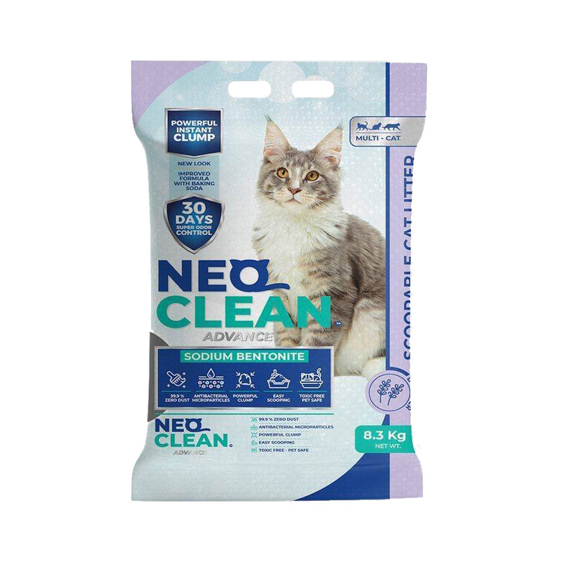 Neo Clean Cat Advance Sodium Bentonite Litter Lavender 8.3kg