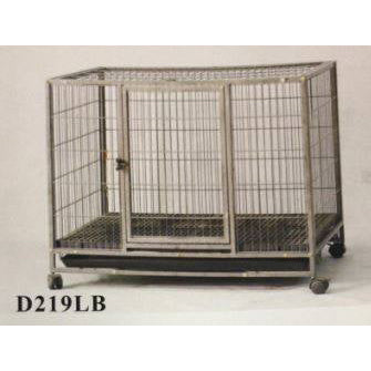 NA Dog Cage Hammerspray Structured - Plastic Bottom (L 94cm x W 64cm x H 77cm)