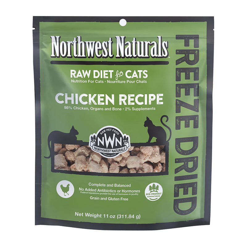 Northwest Naturals Cat Chicken Freeze Dried Nibbles 11oz