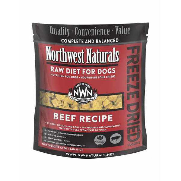 Northwest Naturals Dog Beef Freeze Dried Nuggets 12oz