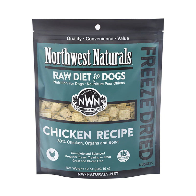 Northwest Naturals Dog Chicken Freeze Dried Nuggets 12oz