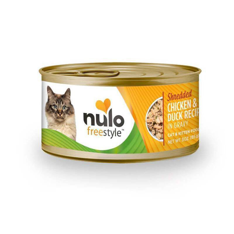 Nulo Freestyle Cat Canned Shredded Chicken & Duck in Gravy 85g
