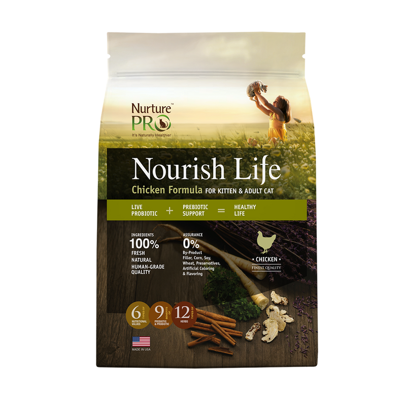 Nurture Pro Nourish Life - Cat Chicken All Life Stages 12.5lb