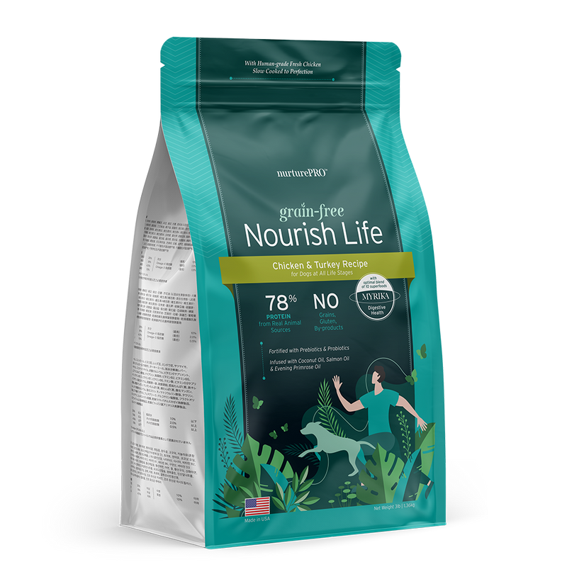 Nurture Pro Nourish Life - Dog Grain-Free Chicken & Turkey 3lb