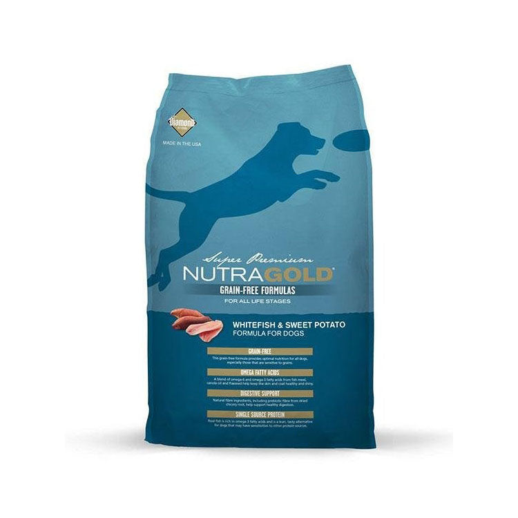 NutraGold Canine Grain-Free WhiteFish & Sweet Potato 13.6kg