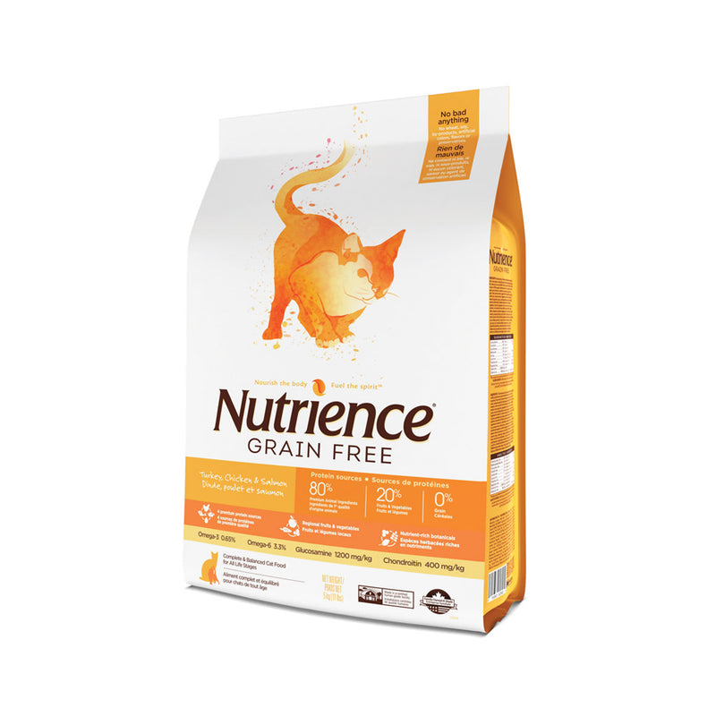 Nutrience Cat Grain Free Turkey, Chicken & Herring Formula 5kg