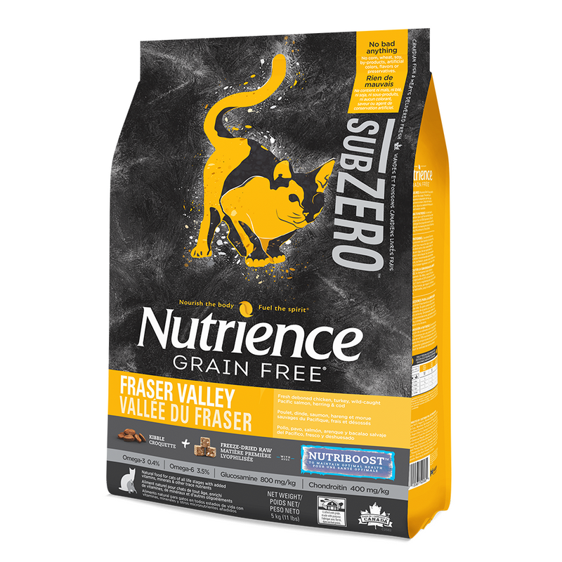 Nutrience Cat Subzero Fraser Valley Formula 5kg