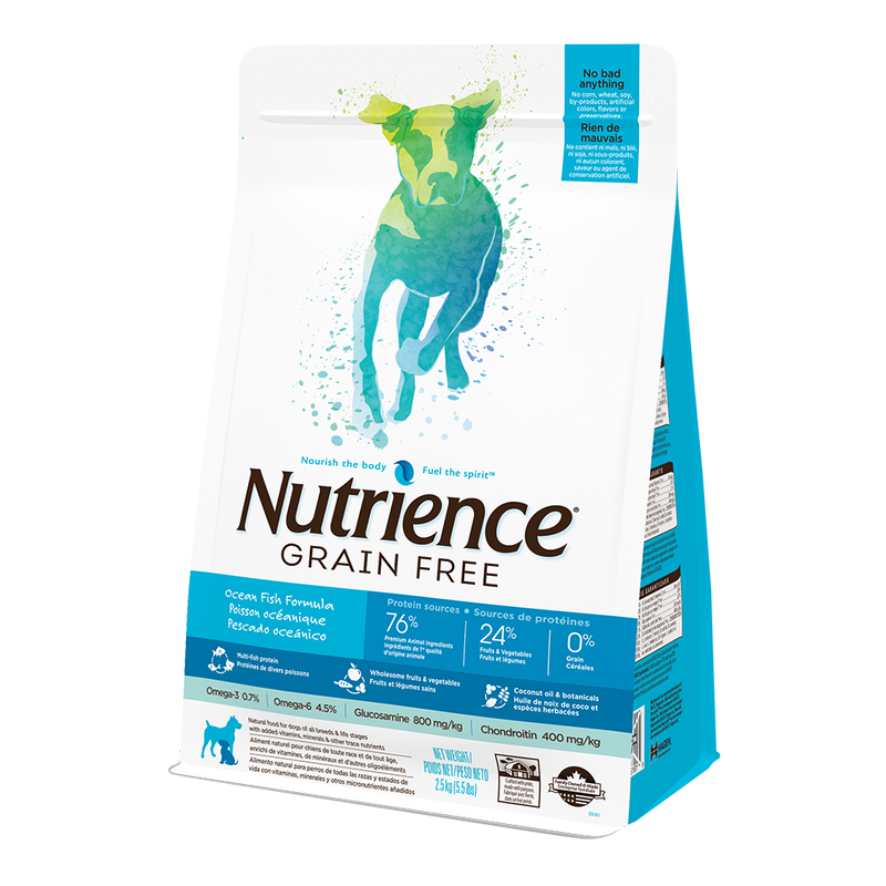 Nutrience Dog Grain Free Ocean Fish Formula 2.5kg