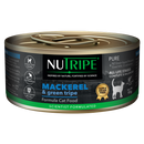Nutripe Cat Gum & Grain Free Pure Mackerel & Green Tripe 95g
