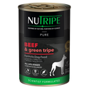 Nutripe Dog Gum & Grain Free Pure Beef & Green Tripe 390g