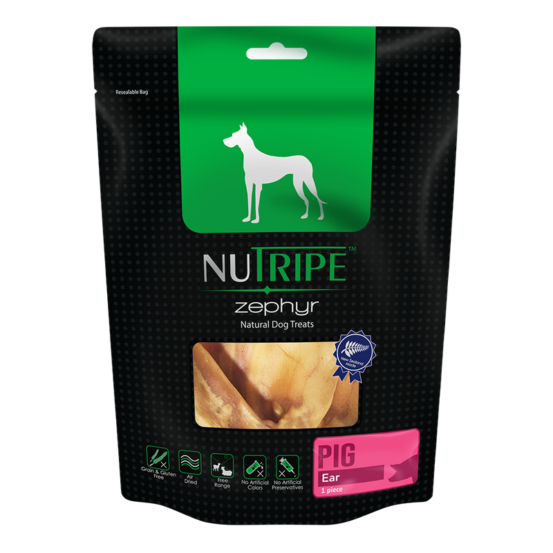 Nutripe Dog Zephyr Air-Dried Pig Ear 1pc