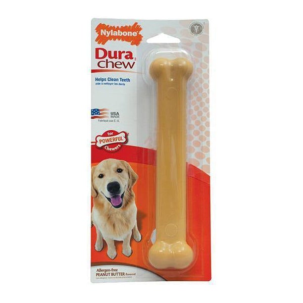 Nylabone Dura Chew Bone - Peanut Butter Regular (NPB102P)