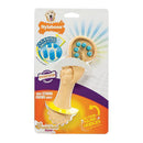 Nylabone Dental Chew Squirrel Bristle Brush Peanut Butter Giant