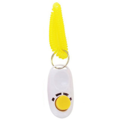 Ohmypet Dog Training Clicker - White