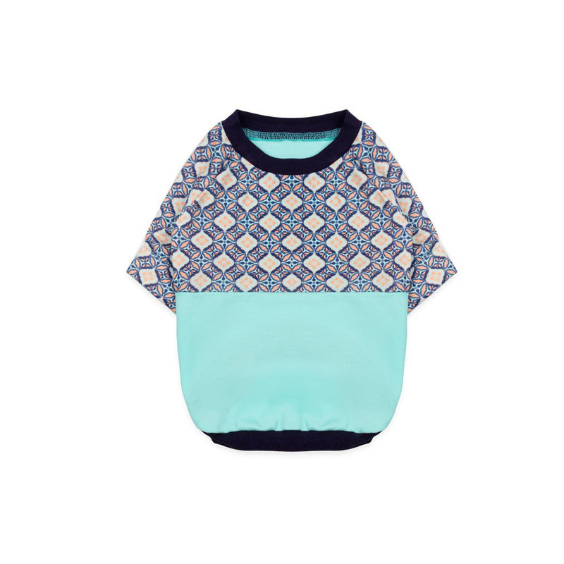 Ohpopdog Raglan Bunga Peach 6 L