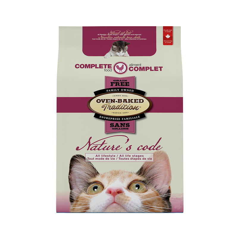 Oven Baked Tradition Cat Nature's Code Grain-Free 10lb
