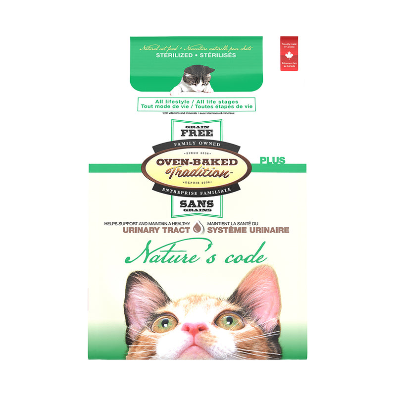 Oven Baked Tradition Cat Nature's Code Urinary Tract 10lb