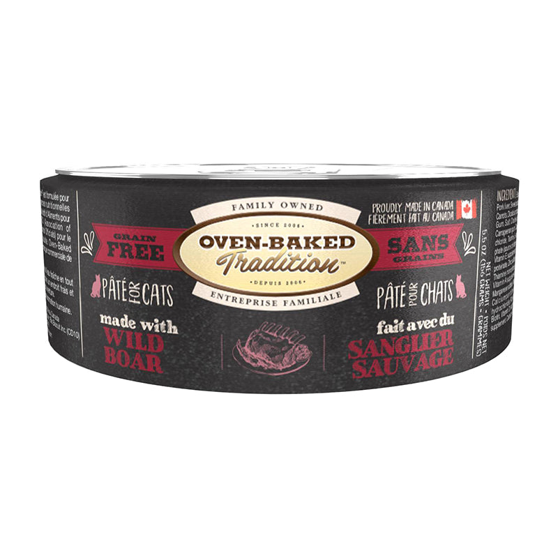 Oven Baked Tradition Cat Pate Grain-Free Boar 156g