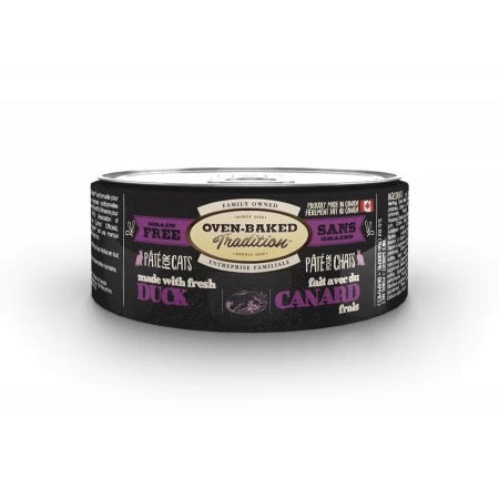 Oven Baked Tradition Cat Pate Grain-Free Duck 156g