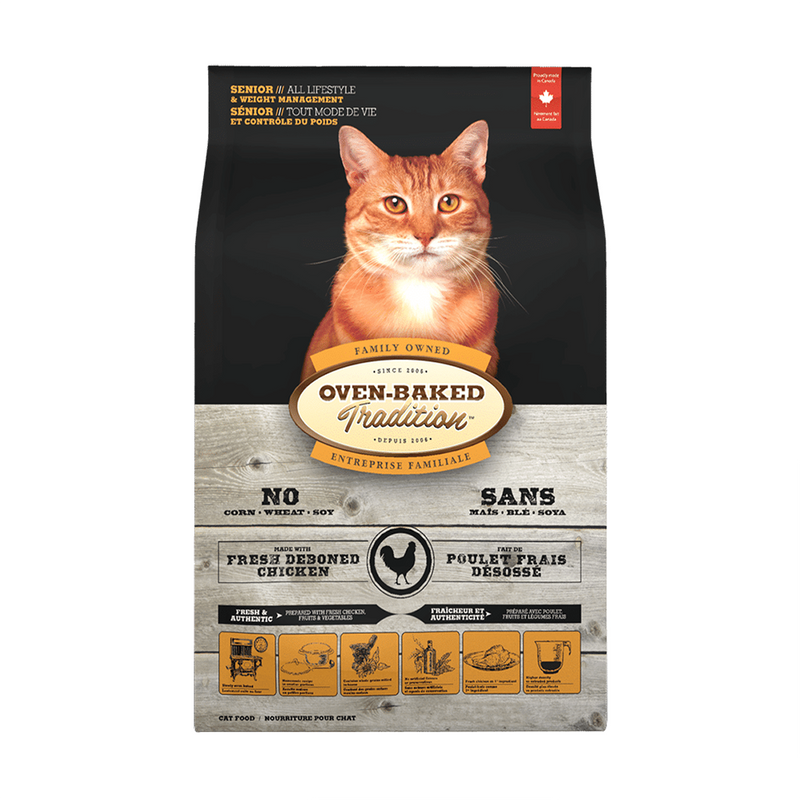 Oven Baked Tradition Cat Senior 10lb