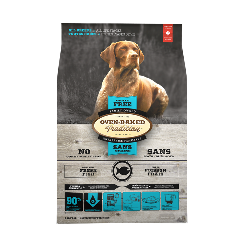 Oven Baked Tradition Dog All Life Stages Grain-Free Fish 25lb