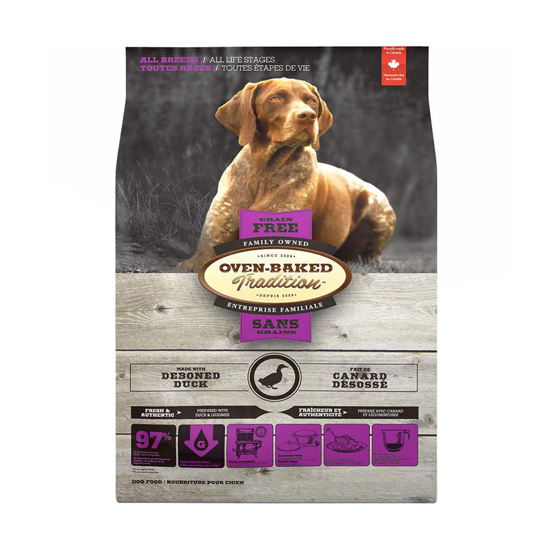 Oven Baked Tradition Dog All Life Stages Grain-Free Duck 5lb