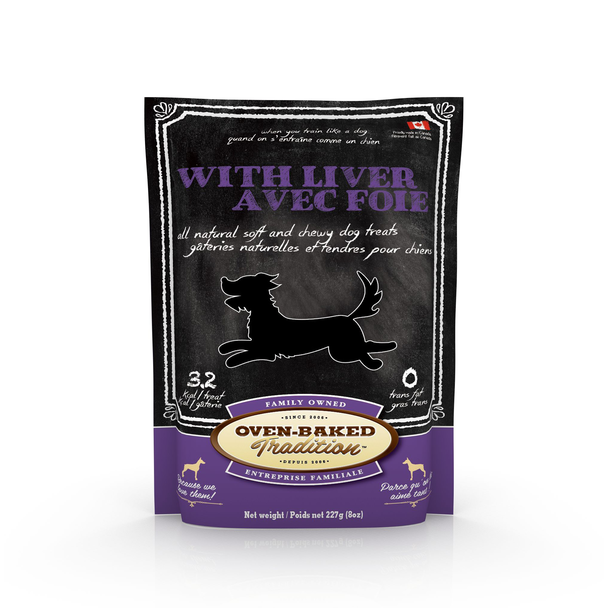 Oven Baked Tradition Dog Treat Liver 8oz