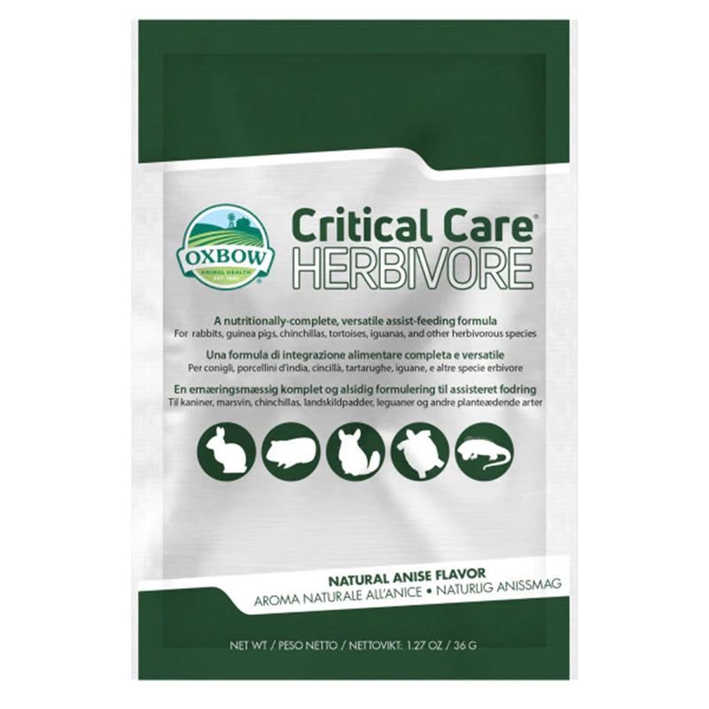 Oxbow Critical Care Herbivore Anise Flavor 36g