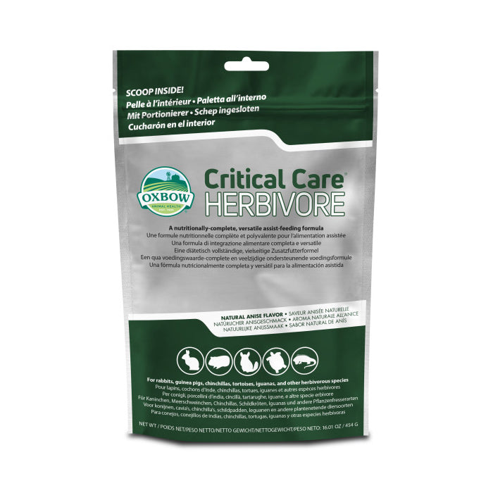 Oxbow Critical Care Herbivore Anise Flavor 454g