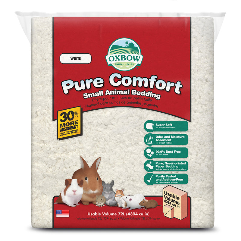 Oxbow Pure Comfort Small Animal Bedding White 72L
