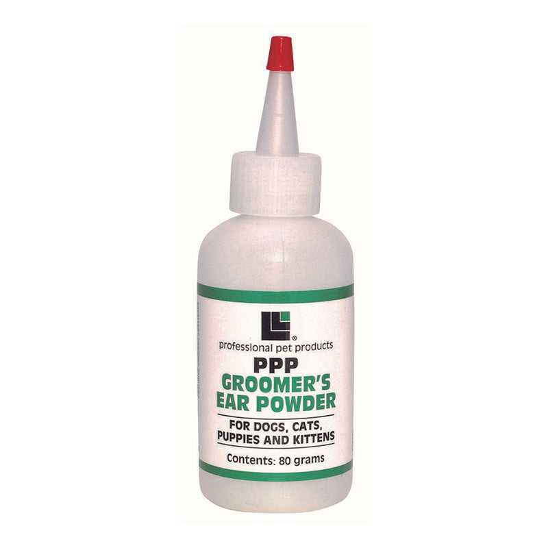 PPP Groomer's Ear Powder For Dogs, Cats, Puppies & Kittens 1oz