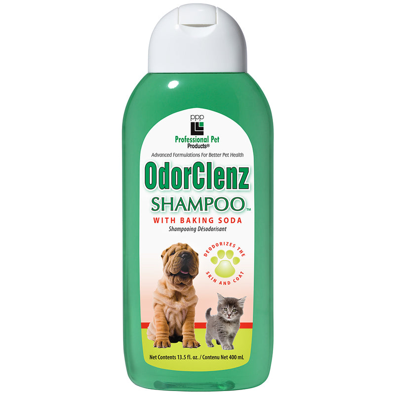 PPP OdorClenz Shampoo with Baking Soda for Dogs & Cats 13.5oz