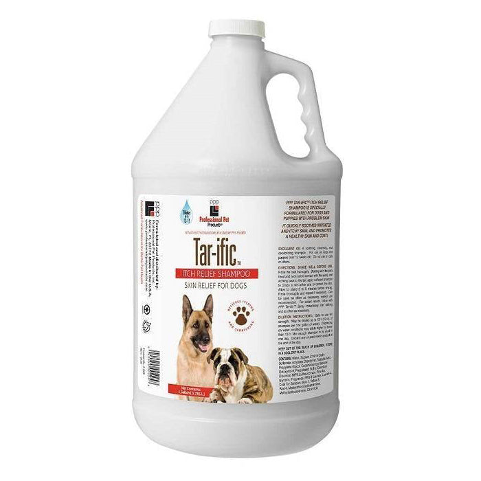 PPP Tar ific Skin Relief Shampoo For Dogs 1G