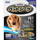 PamDogs Pet Toilet Sheets Charcoal S 100pcs (33cm x 45cm)