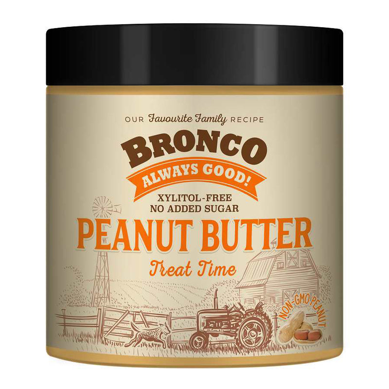 Bronco Dog Peanut Butter Treat Time 250g