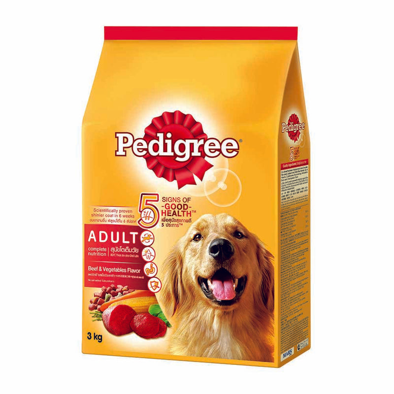 Pedigree Beef & Vegetables 3kg