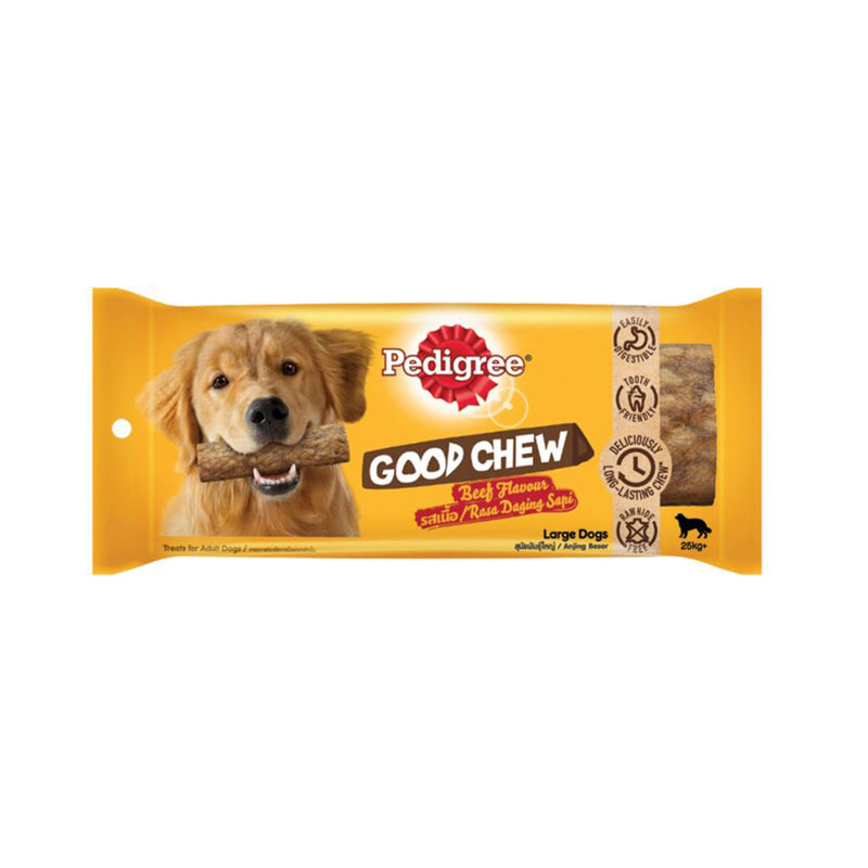 Pedigree Good Chew Beef for Large Dogs 138g