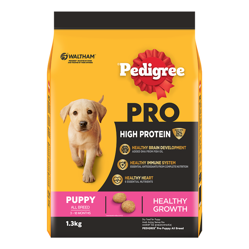 Pedigree Puppy Pro High Protein All Breed 1.3kg