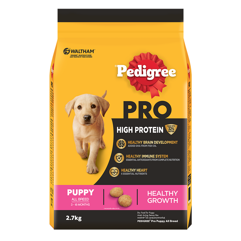 Pedigree Puppy Pro High Protein All Breed 2.7kg
