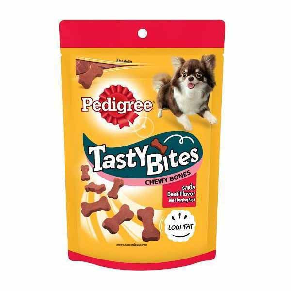 Pedigree TastyBites Chewy Cubes for Dogs Beef Flavor 50g