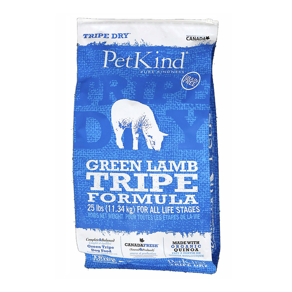 Dried green store tripe for dogs