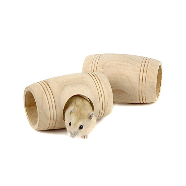 Pet Link Hamster Wooden Barrel
